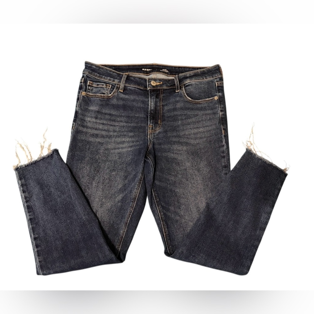 Old Navy Mid-Rise Super Skinny Rockstar Jeans